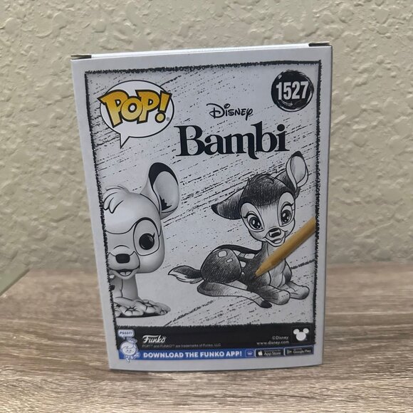 Funko Pop! Disney Sketched Classics Bambi Figure #1527! - Picture 4 of 7